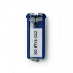 Durable Key Clip D Blue Ref 1957-07 [Pack 6]